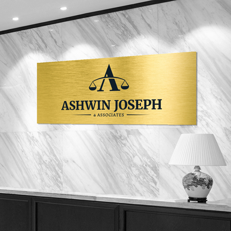 ACM Brushed Gold 3mm